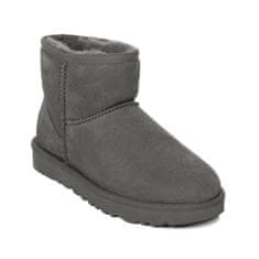 Ugg Australia Botičky šedé 36 EU Classic Mini II Stormy Grey