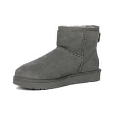 Ugg Australia Botičky šedé 36 EU Classic Mini II Stormy Grey