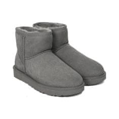 Ugg Australia Botičky šedé 36 EU Classic Mini II Stormy Grey