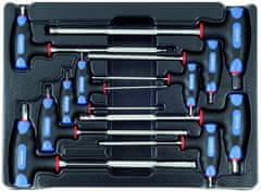 Licota T-IMBUS klíče, 10 dílů ve výplní do dílenského vozíku - LIACK382002