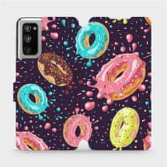 Mobiwear Flipové pouzdro na mobil Samsung Galaxy S20 FE - VP19S Donutky