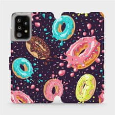 Mobiwear Knížkové flip pouzdro - Samsung Galaxy A52s 5G - VP19S Donutky