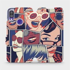 Mobiwear Flipové pouzdro na mobil Xiaomi Redmi Note 7 - VP18P Komiks