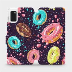 Mobiwear Flipové pouzdro na mobil Samsung Galaxy A41 - VP19S Donutky