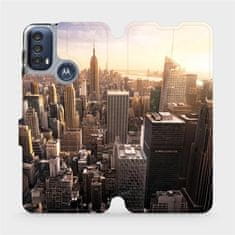 Mobiwear Flipové pouzdro na mobil Motorola Moto E40 - M138P New York