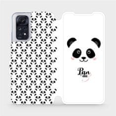 Mobiwear Flipové pouzdro na mobil Xiaomi Redmi Note 11 / 11S - M030P Panda Amálka