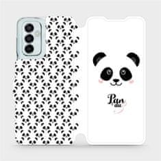 Mobiwear Flipové pouzdro na mobil Samsung Galaxy M23 5G - M030P Panda Amálka