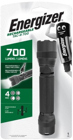 Energizer Pracovní svítilna Tactical Rechargeable 700lm Lithium-Ion