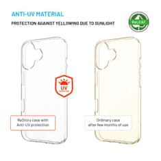 Kryt FIXED gelový ReStory AntiUV pro Apple iPhone 16, čirý