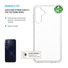 FIXED TPU gelový kryt ReStory AntiUV pro Samsung Galaxy A15/A15 5G, čirý