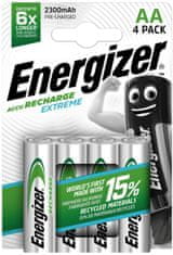 Energizer Nabíjecí baterie AA / HR6 - 2300 mAh EXTREME 4 kusy