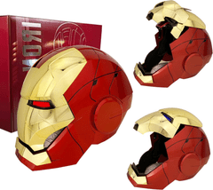 INTEREST Plně automatická elektronická otevírací helma přilba MK5 - IRON MAN.