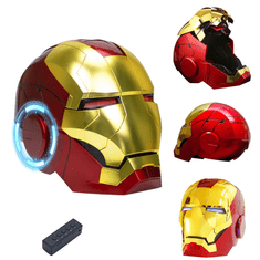 INTEREST Plně automatická elektronická otevírací helma přilba MK5 - IRON MAN.