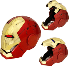 INTEREST Plně automatická elektronická otevírací helma přilba MK5 - IRON MAN.