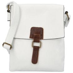 Paolo Bags Trendy dámská crossbody Jaylo, bílá