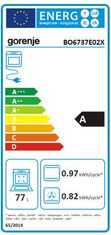 Gorenje Samostatná vestavná trouba BO6737E02X