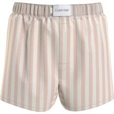 Calvin Klein Dámské pyžamové šortky QS6892E FRN proužky - Calvin Klein L