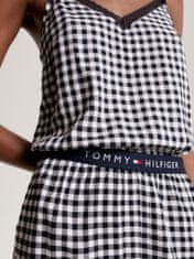 Tommy Hilfiger Dámské pyžamové šortky WOVEN SHORT PRINT UW0UW04944 02G tm. modro-bílé - Tommy Hilfiger M