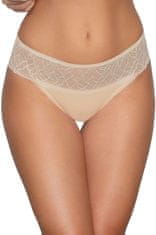 Babell Dámská tanga 183 beige - BABELL Béžová S