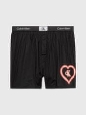 Calvin Klein Pánské trenýrky 000NB3716A UB1 černé s potiskem - Calvin Klein M