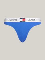 Tommy Hilfiger Dámské tanga EXT SIZES UW0UW04956 C6H modré - Tommy Hilfiger 3XL