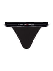 Tommy Hilfiger Dámská tanga UW0UW05122 BDS černé - Tommy Hilfiger S