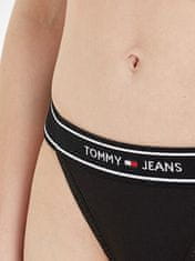 Tommy Hilfiger Dámská tanga UW0UW05122 BDS černé - Tommy Hilfiger S