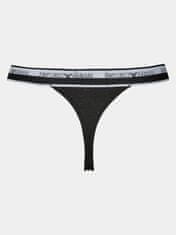 Emporio Armani Dámská tanga 2Pack 164522 4R227 00020 černá - Emporio Armani L