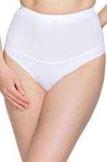 Mitex Dámská stahovací tanga Iga white - MITEX Bílá XL