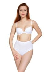 Mitex Dámská stahovací tanga Iga white - MITEX Bílá XL