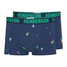 Henderson Boxerky Jury 41926-MLC Námořnická modrá - Henderson XXXL