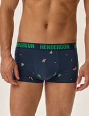 Henderson Boxerky Jury 41926-MLC Námořnická modrá - Henderson XXXL