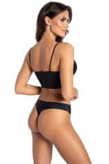 Gatta Dámská tanga 1589s ultra comfort black - GATTA černá L