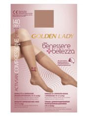 Gemini Dámské podkolenky Golden Lady Benessere & Bellezza 140 den nero/černá S/M