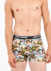 John Frank Pánské boxerky John Frank JFBD366 Dle obrázku XL