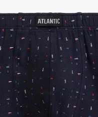 ATLANTIC Pánské boxerky Atlantic 3MH-194 A'3 S-2XL tmavě modrá L