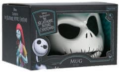 CurePink Keramický 3D hrnek Disney|Nightmare Before Christmas|Ukradené Vánoce: Jack Skellington (400 ml)