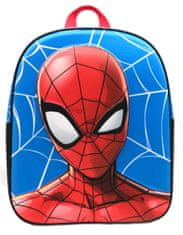 CurePink Dětský batoh Marvel|Spiderman: Hlava (objem 8 litrů|25 x 31 x 10 cm)