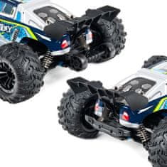 LEBULA RC auto rc 4x4 off-road na dálkové ovládání ve velkém měřítku 1:16 rychle modrá