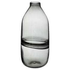 Atmosphera Skleněná váza BOTTLE, 30 cm