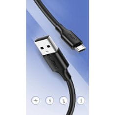 Ugreen UGREEN Micro USB na USB-A kabel – 2 m - Černá KP35215