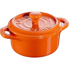 Staub Staub Mini Cocotte kulatá 200 ml, oranžová 405110850