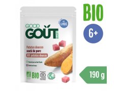 Příkrm zelenino-masový BIO Sladké brambory s vepřovým masem 120g Good Gout