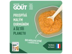 Příkrm zelenino-masový BIO Dýně s jehněčím masem 120g Good Gout