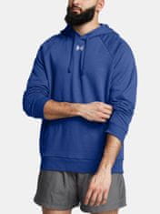 Under Armour Pánská mikina Under Armour UA Rival Fleece Hoodie-BLU XS