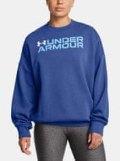 Under Armour Dámská mikina Under Armour Rival Fleece WordmarkOS Crew-BLU XS