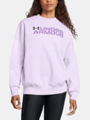 Under Armour Dámská mikina Under Armour Rival Fleece WordmarkOS Crew-PPL XS