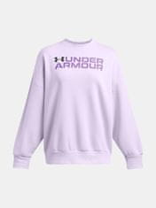 Under Armour Dámská mikina Under Armour Rival Fleece WordmarkOS Crew-PPL XS