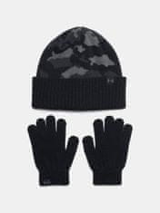 Under Armour Chlapecká čepice Under Armour B Beanie/Glove Combo-BLK UNI