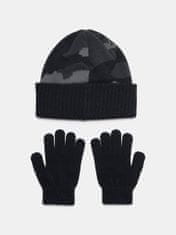 Under Armour Chlapecká čepice Under Armour B Beanie/Glove Combo-BLK UNI